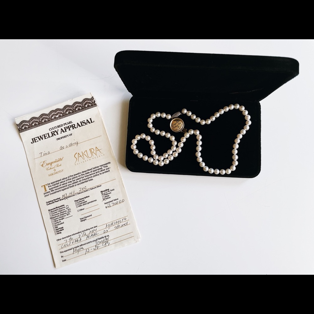 Mikimoto Pearl 23” Necklace Strand